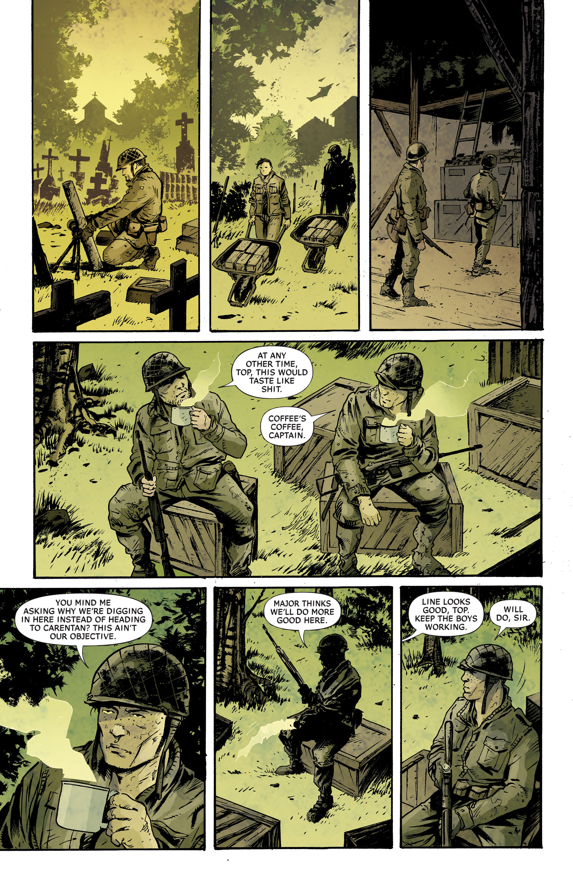 Read online Six Days: The Incredible Story of D-Day's Lost Chapter comic -  Issue # TPB - 35