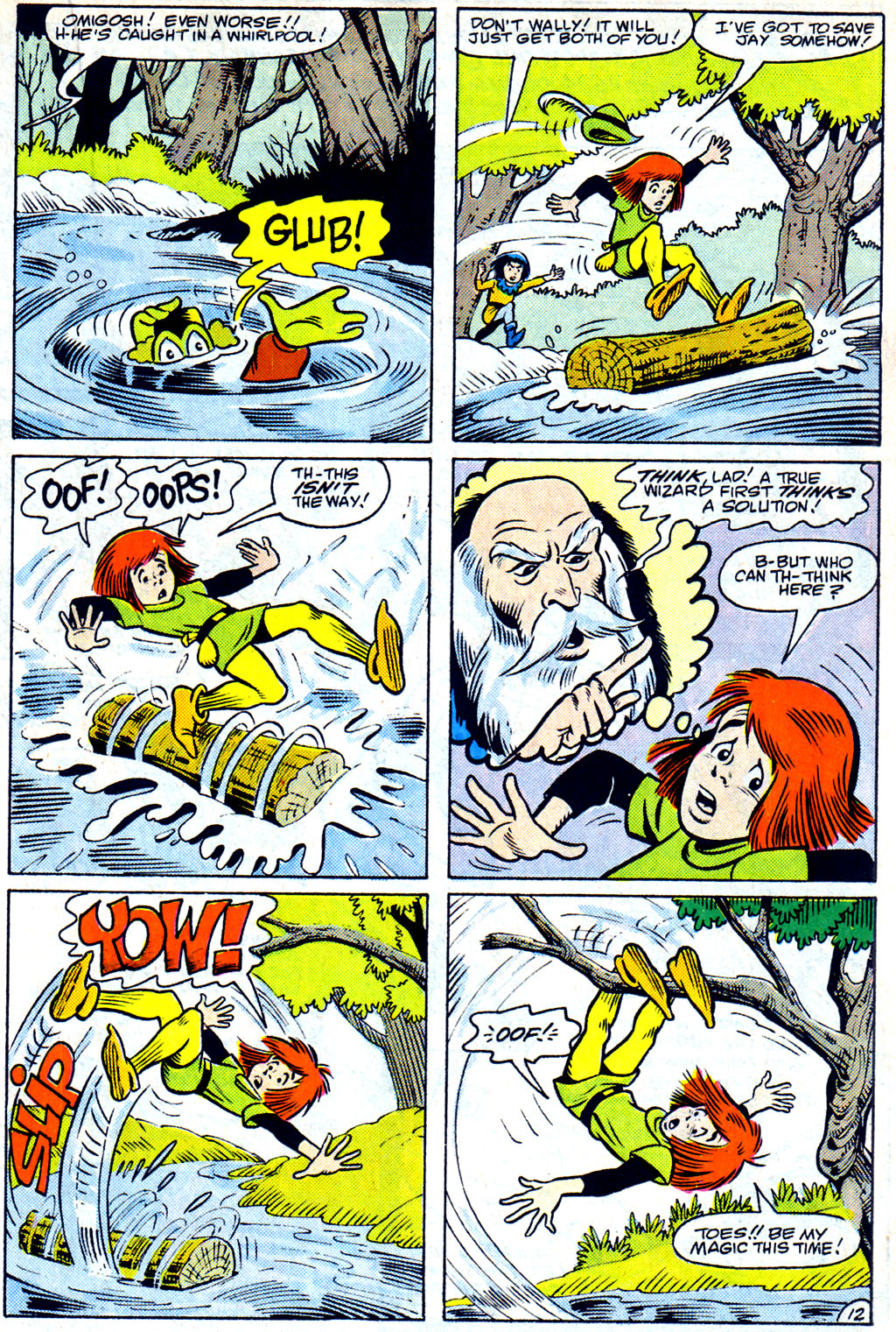 Read online Wally the Wizard comic -  Issue #12 - 13