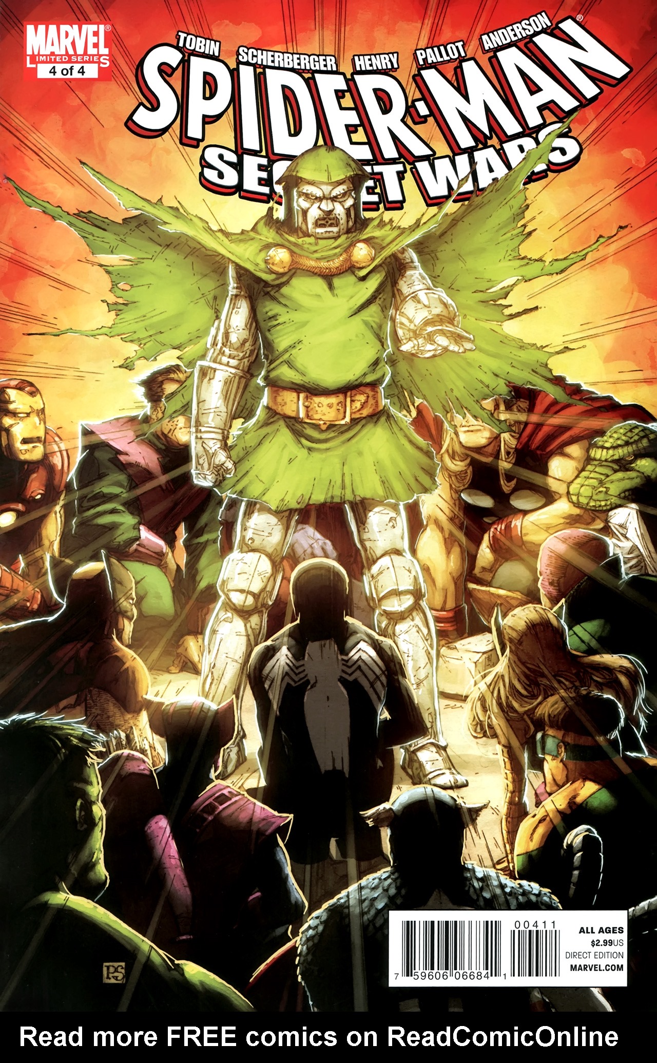 Read online Spider-Man & The Secret Wars comic -  Issue #4 - 1