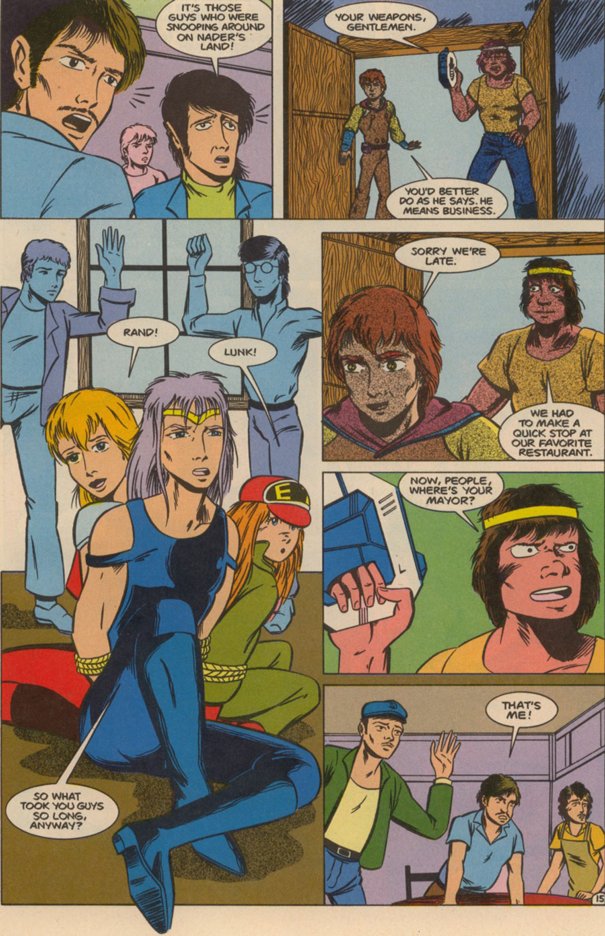 Read online Robotech The New Generation comic -  Issue #7 - 19
