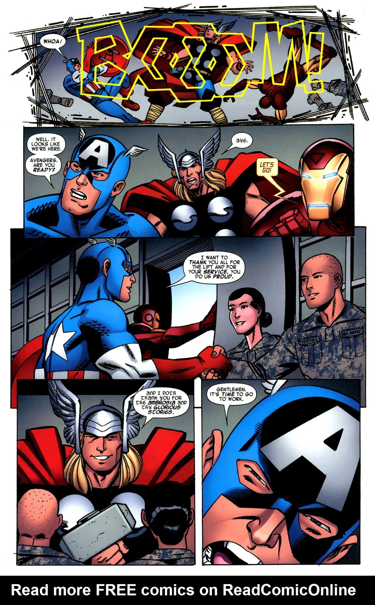 Read online AAFES 9th Edition [New Avengers: Hero Exchange] comic -  Issue # Full - 29