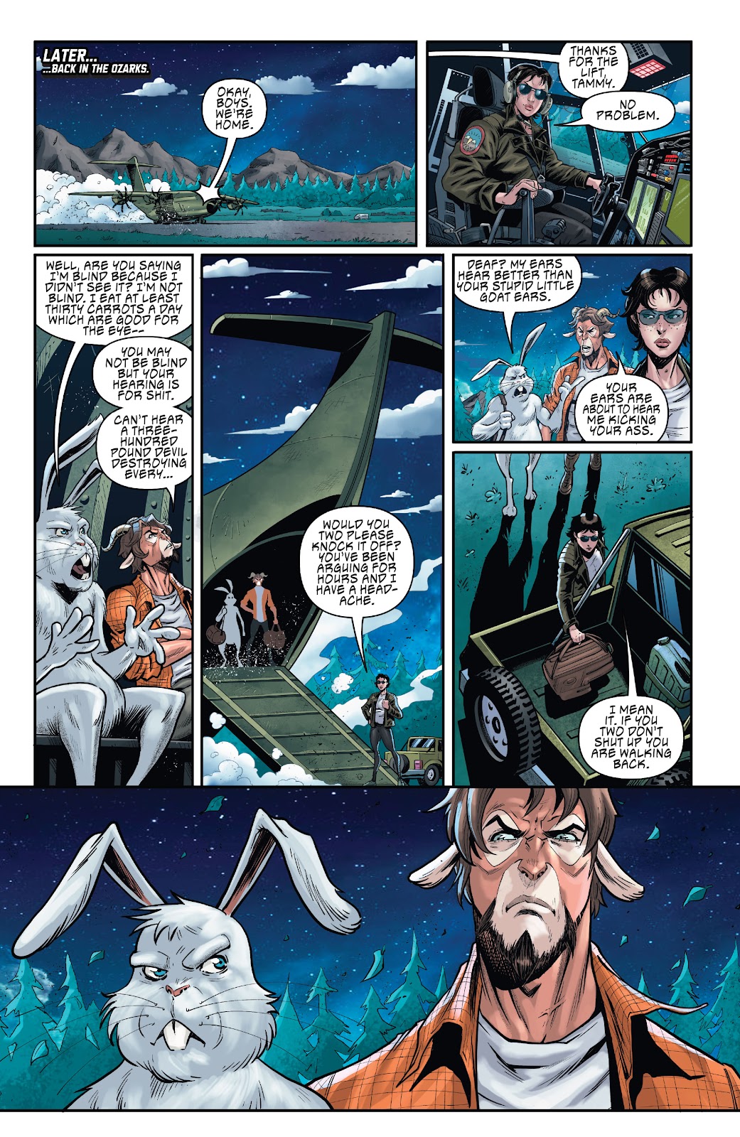 Man Goat & the Bunnyman: Green Eggs & Blam issue 1 - Page 12