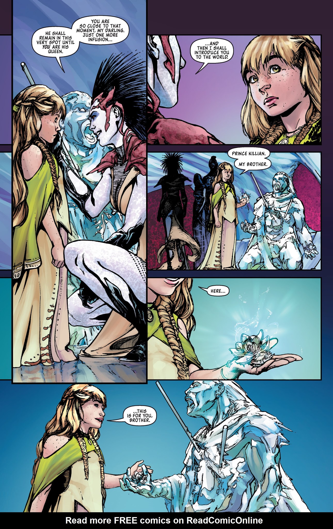 Read online Michael Turner's Fathom (2013) comic -  Issue #5 - 14
