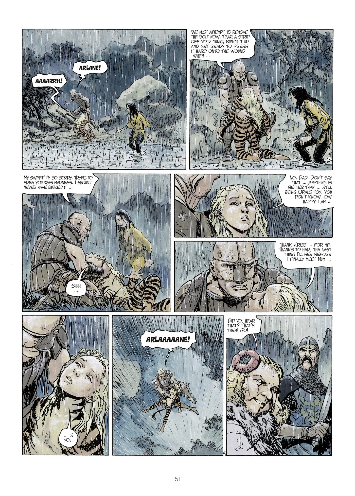 Read online Thorgal - Kriss of Valnor: I Forget Nothing! comic -  Issue # Full - 53