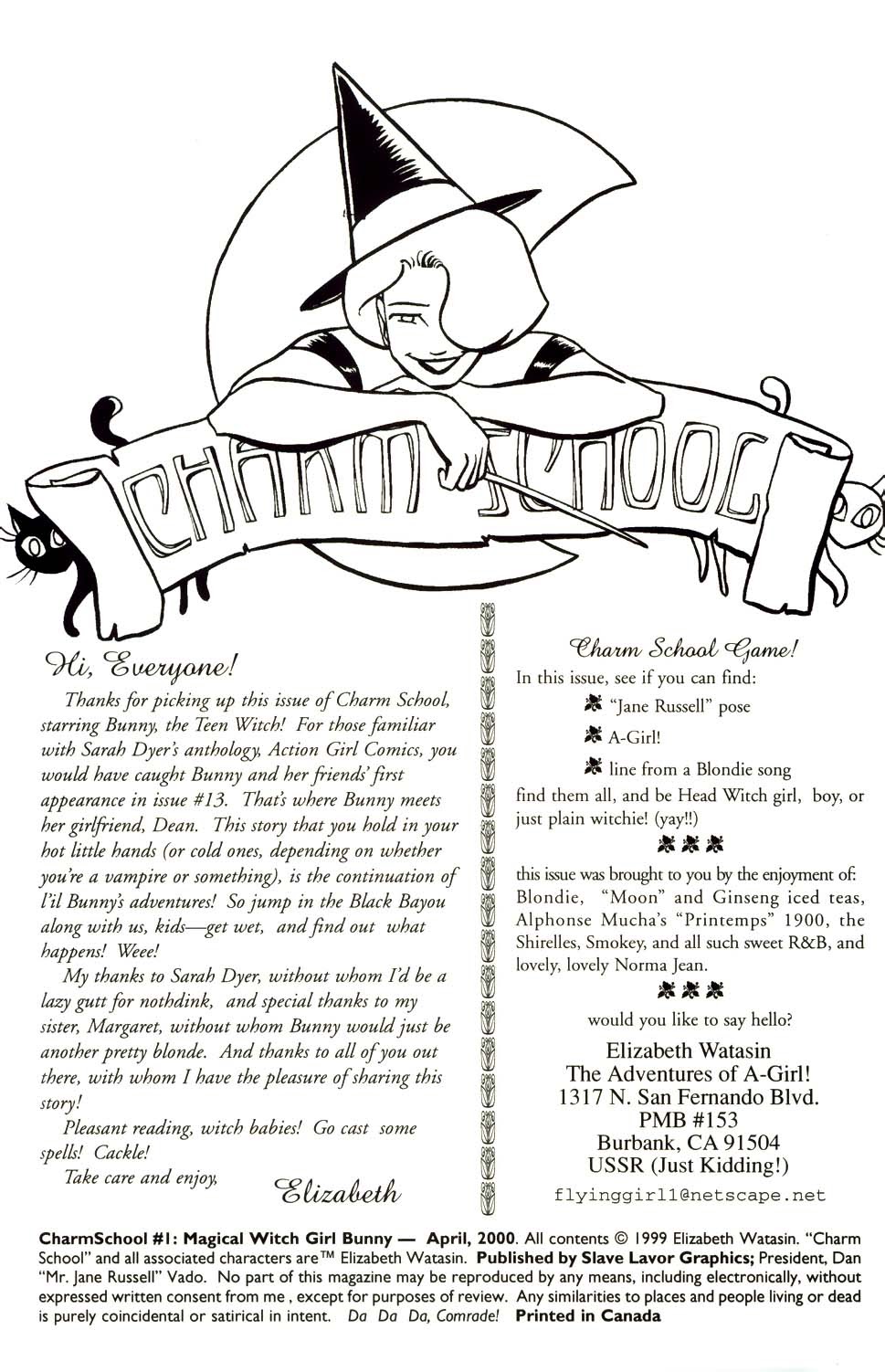 Read online Charm School: Magical Witch Girl Bunny comic -  Issue #1 - 3