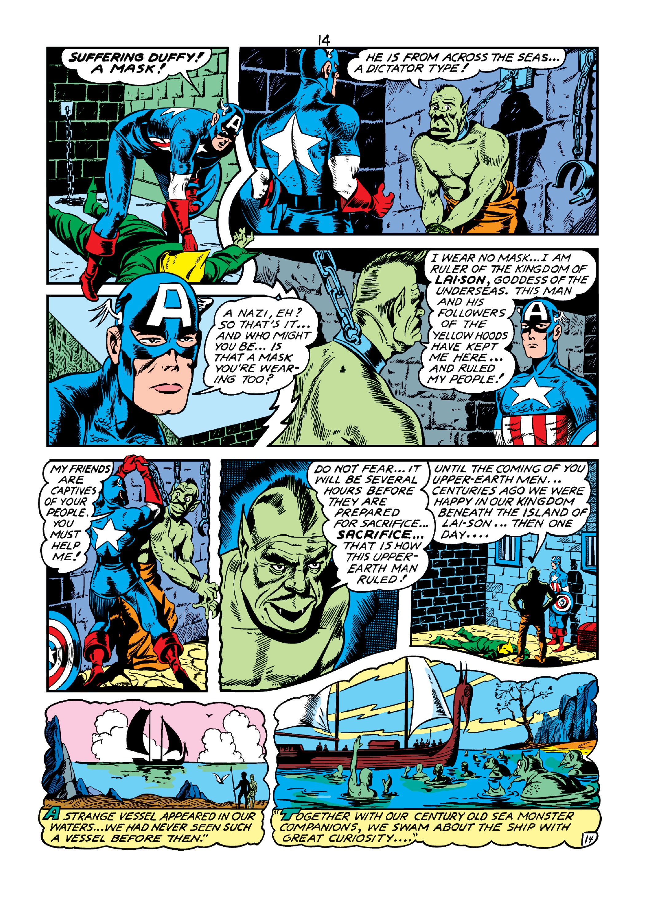 Read online Marvel Masterworks: Golden Age Captain America comic -  Issue # TPB 4 (Part 3) - 22