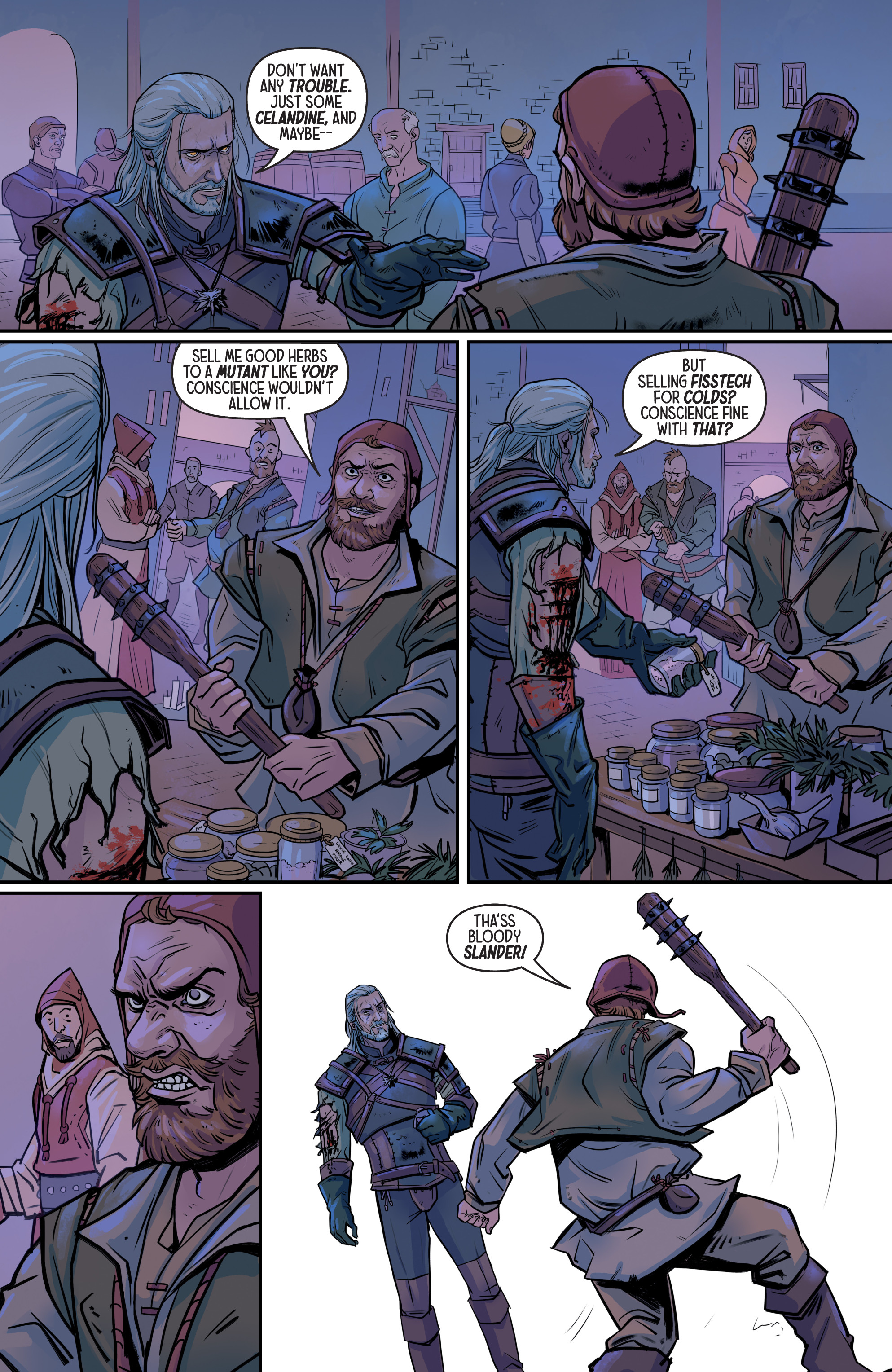 Read online The Witcher: Of Flesh and Flame comic -  Issue # _TPB - 12