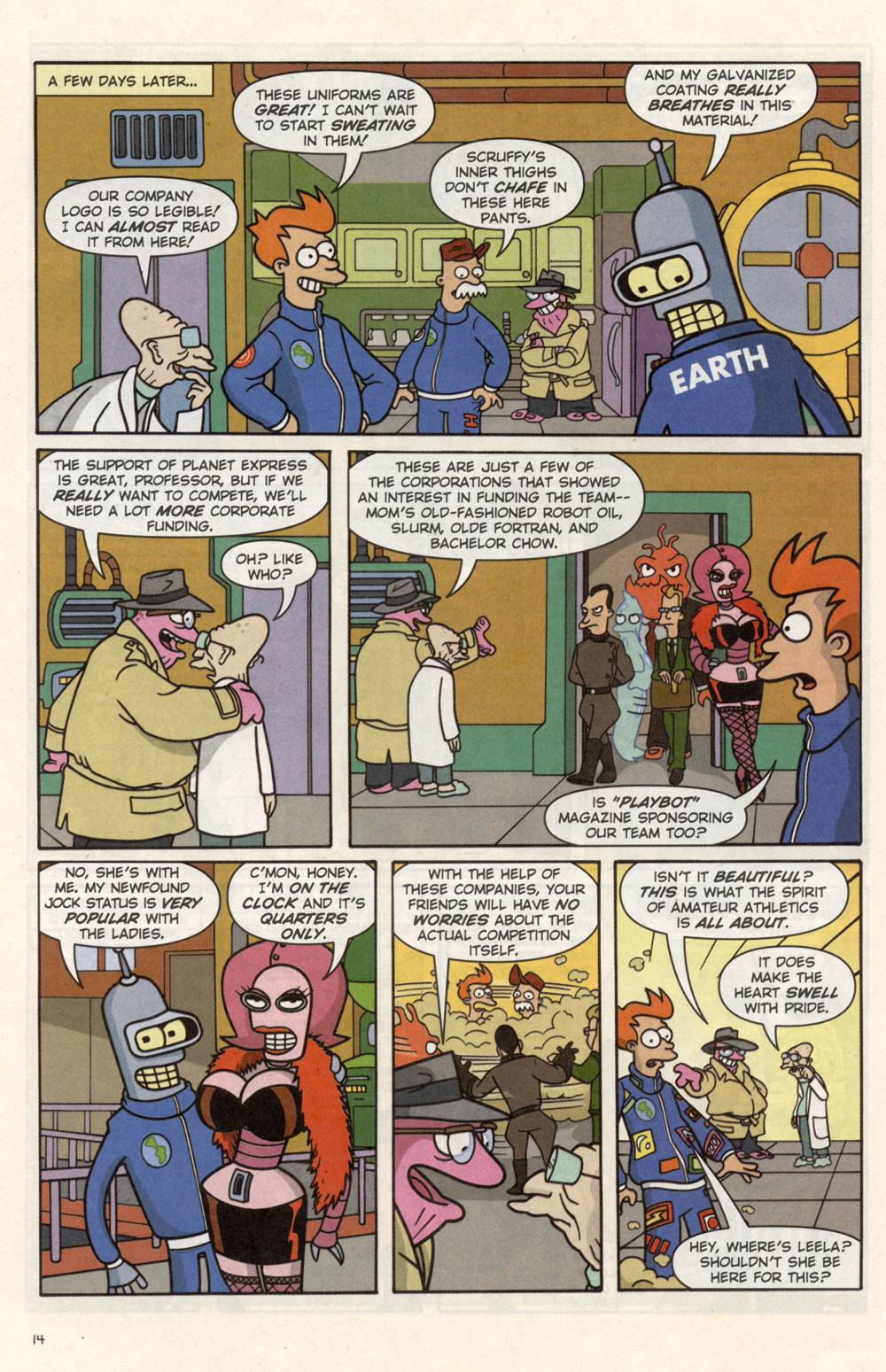 Read online Futurama Comics comic -  Issue #10 - 15