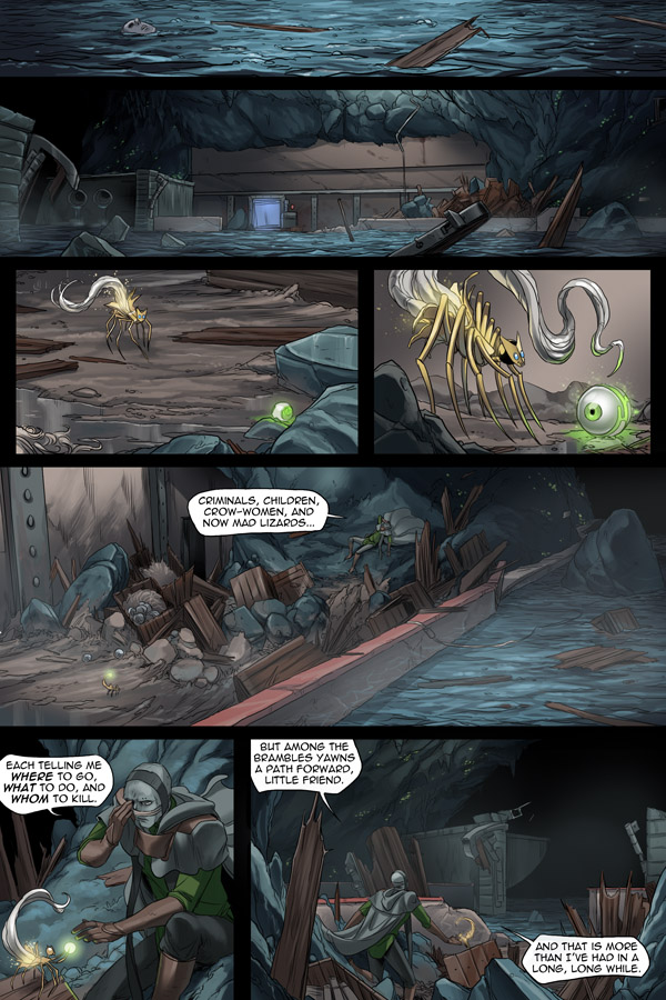 Read online Unsounded comic -  Issue #10 - 154