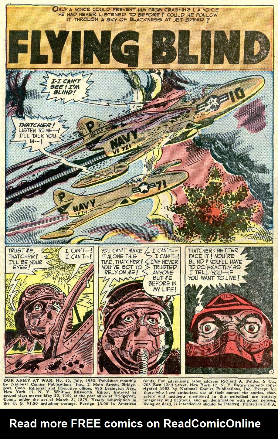 Read online Our Army at War (1952) comic -  Issue #12 - 3