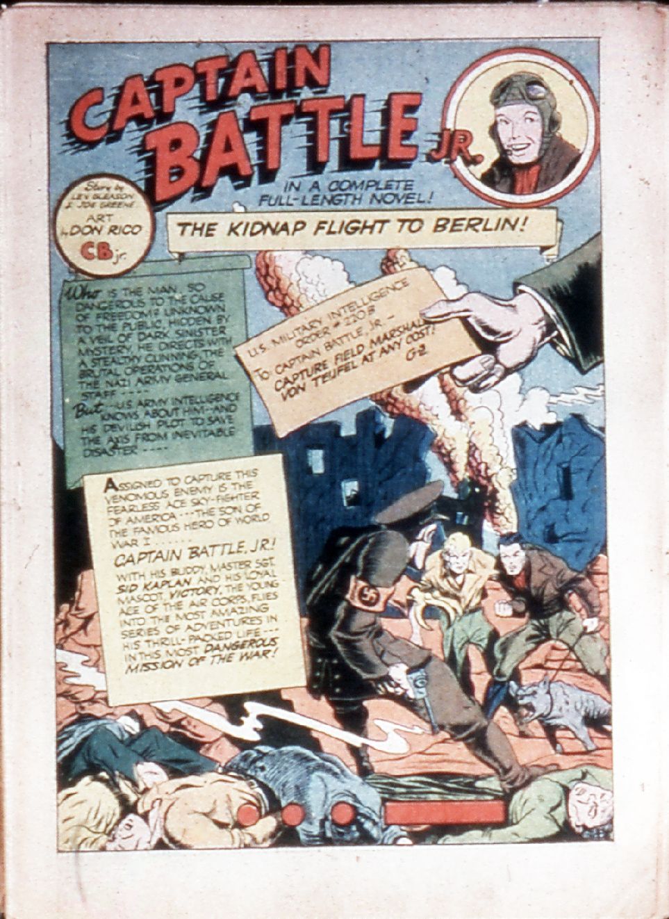 Read online Captain Battle, Jr. comic -  Issue #1 - 3