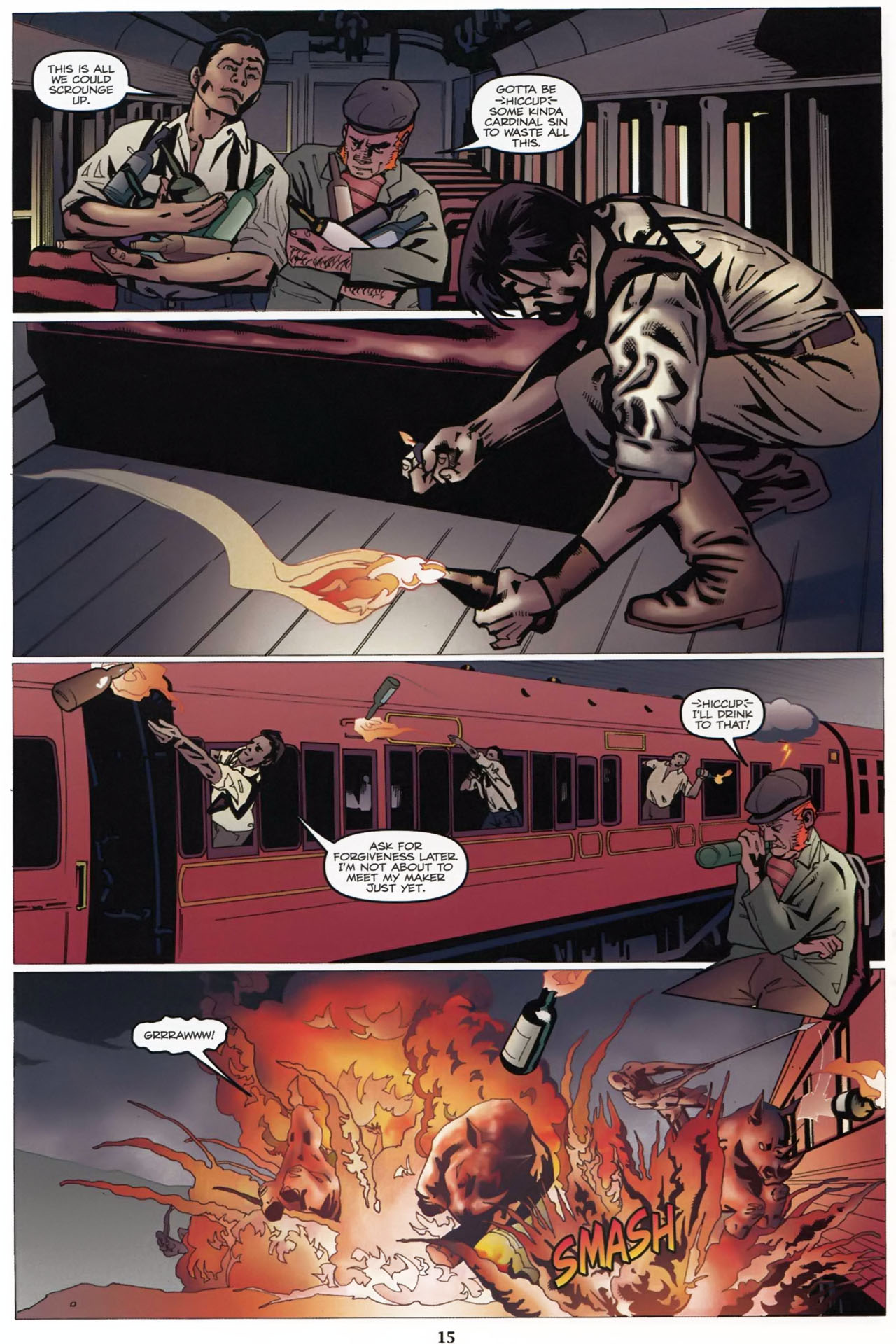 Read online The Mummy: The Rise and Fall of Xango's Ax comic -  Issue #1 - 17