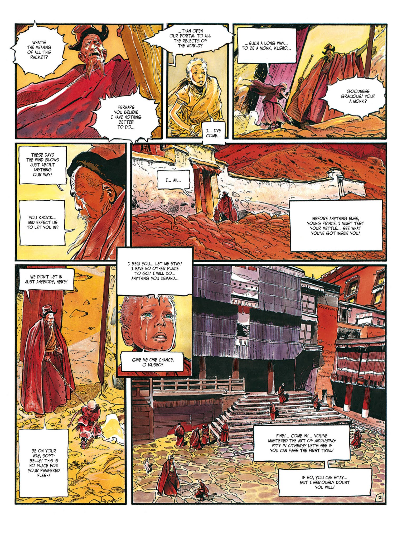 Read online The White Lama comic -  Issue #3 - 6