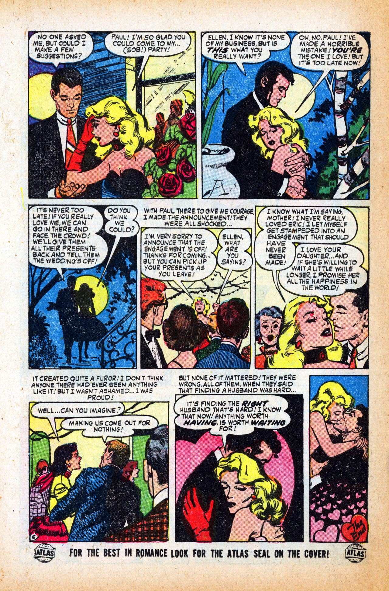 Read online Love Romances comic -  Issue #47 - 8