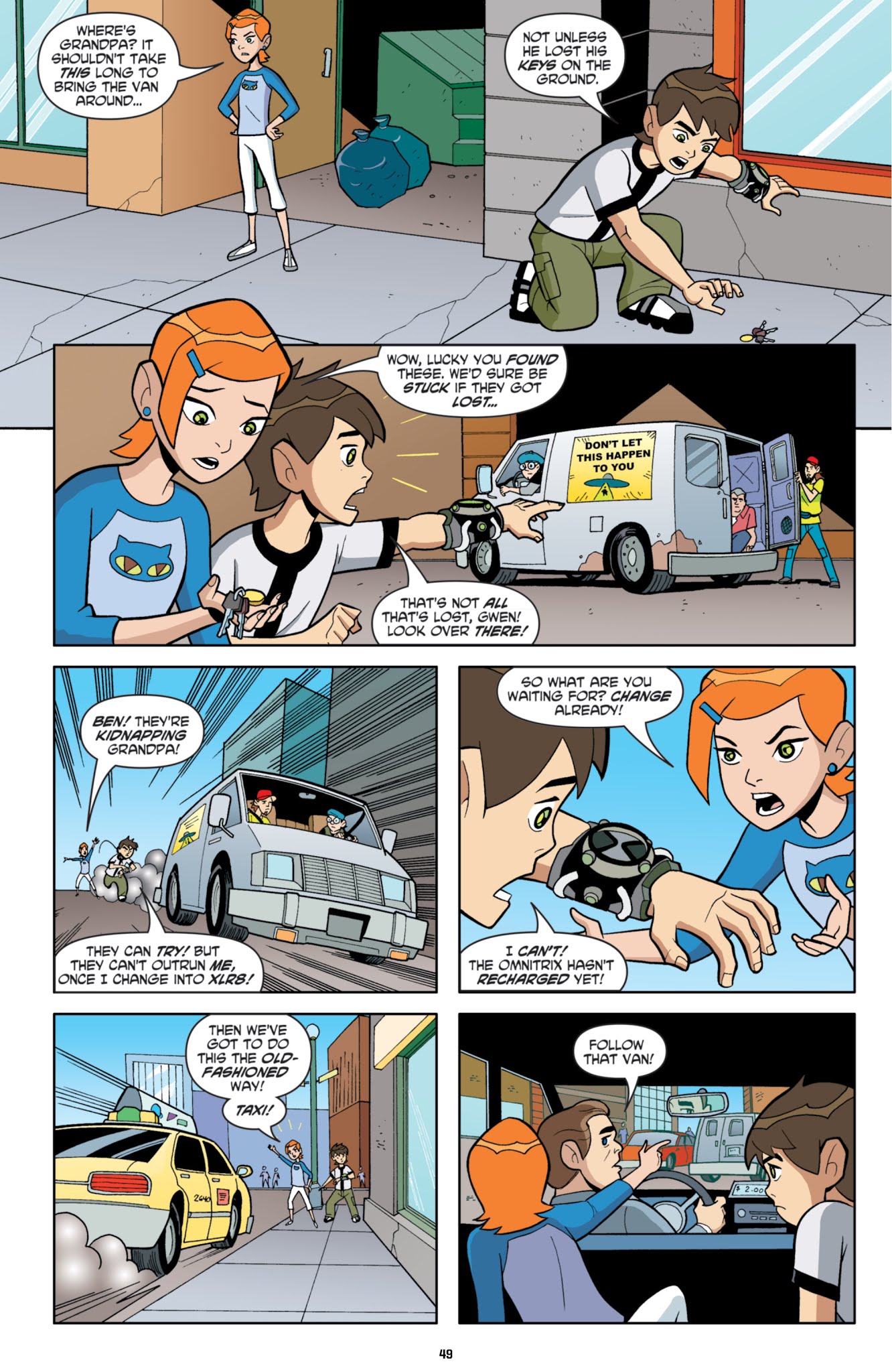 Read online Ben 10 Classics comic -  Issue # TPB 2 - 50