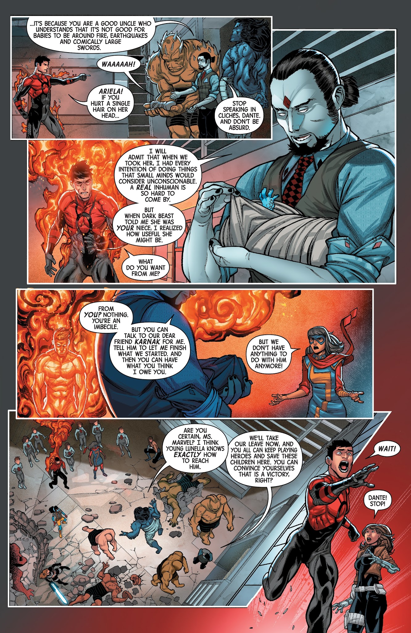Read online Secret Warriors (2017) comic -  Issue #9 - 13