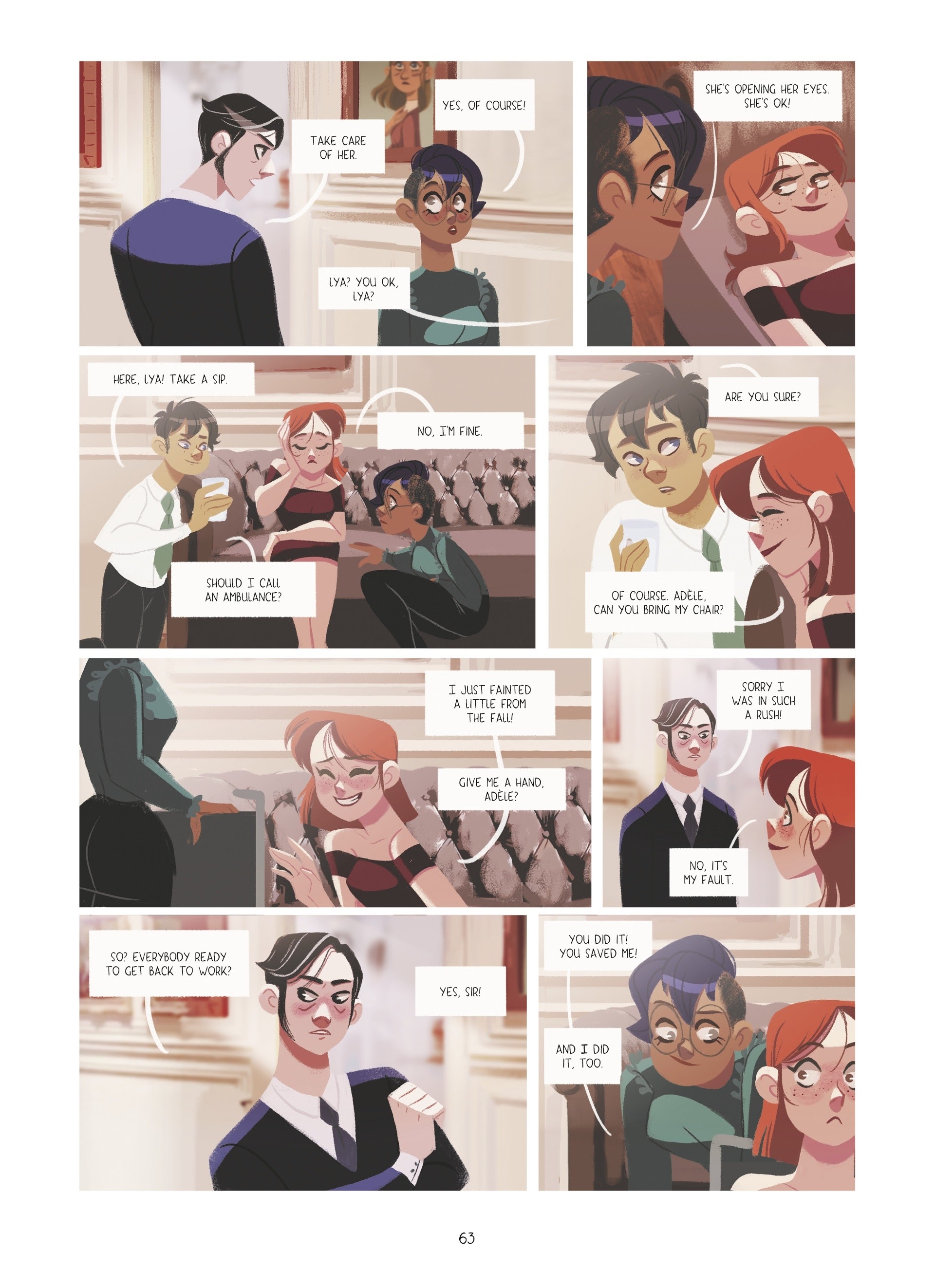 Read online Through Lya's Eyes comic -  Issue #1 - 63