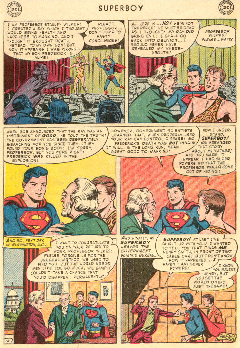 Read online Superboy (1949) comic -  Issue #21 - 36