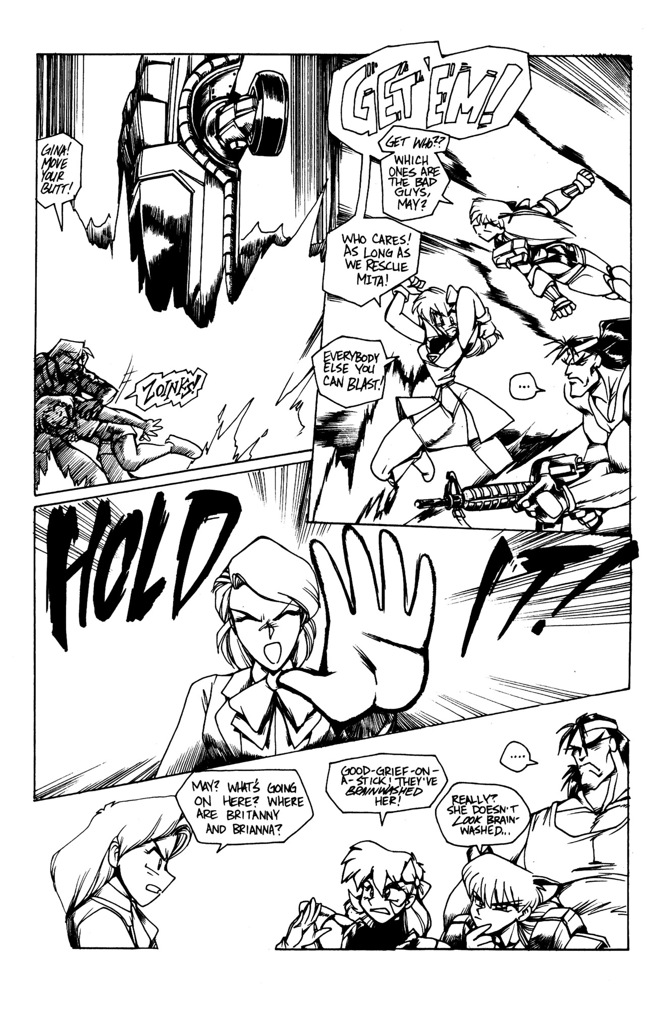 Read online Ninja High School (1986) comic -  Issue #54 - 11