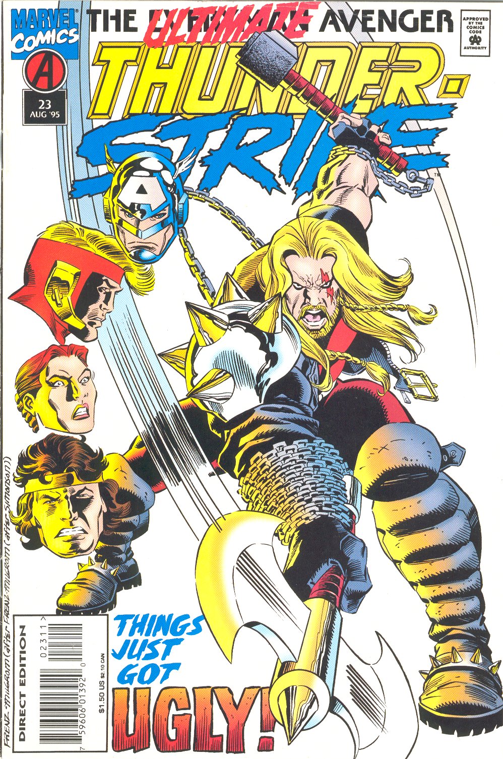 Read online Thunderstrike (1993) comic -  Issue #23 - 1