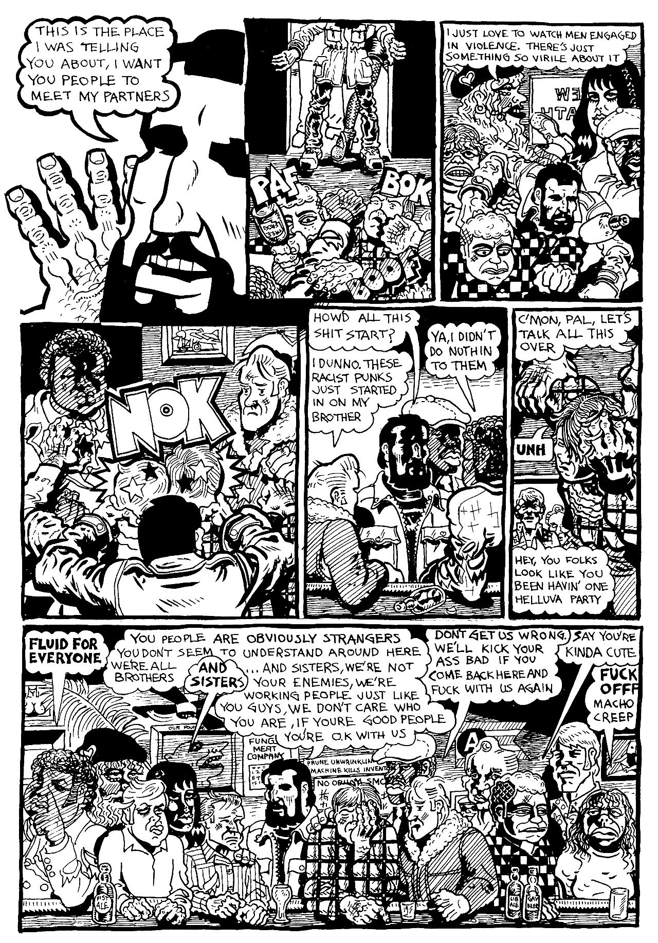 Read online Trashman Lives! comic -  Issue # TPB - 74