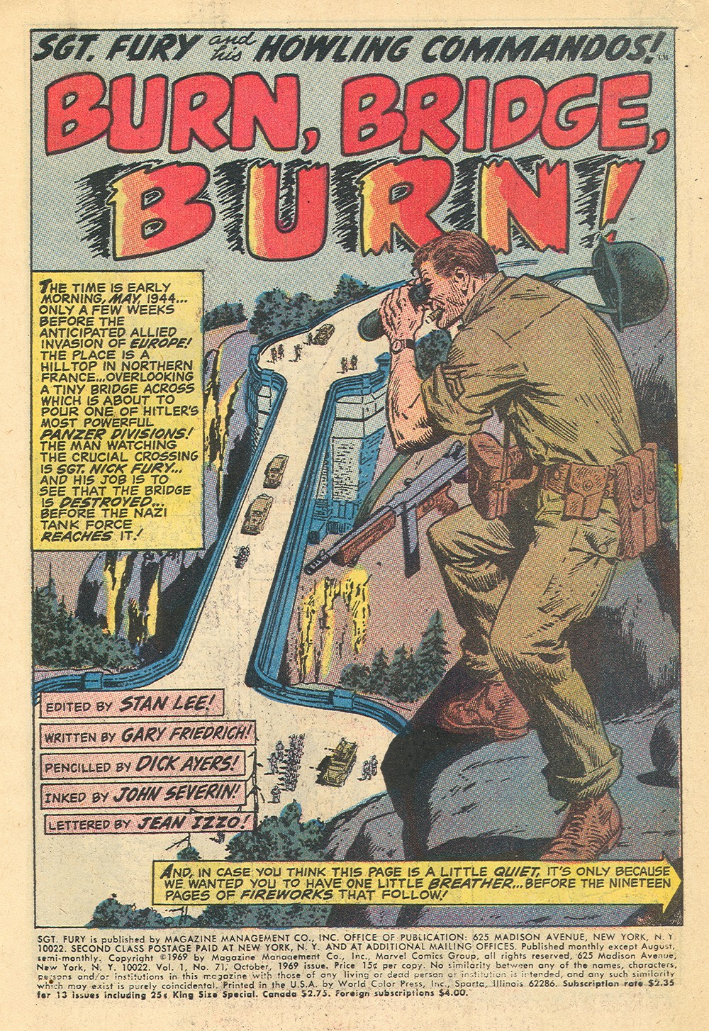 Read online Sgt. Fury comic -  Issue #71 - 3