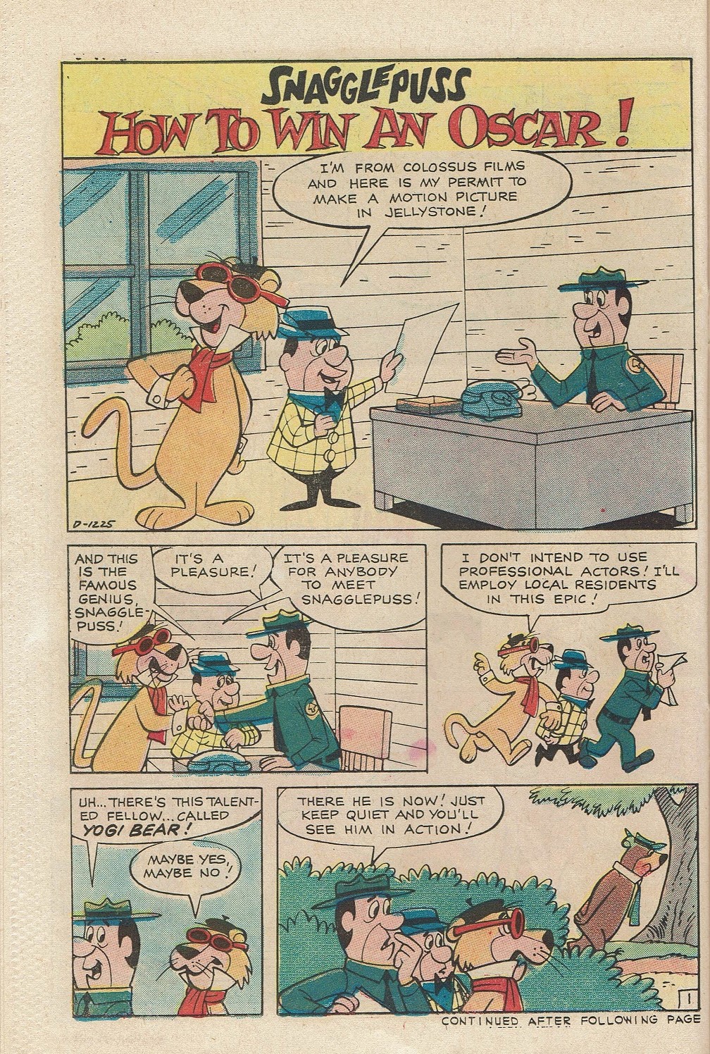 Read online Yogi Bear (1970) comic -  Issue #5 - 22
