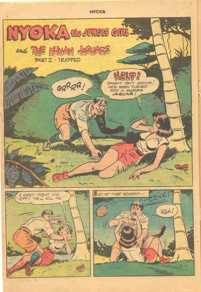 Read online Nyoka the Jungle Girl (1945) comic -  Issue #24 - 16