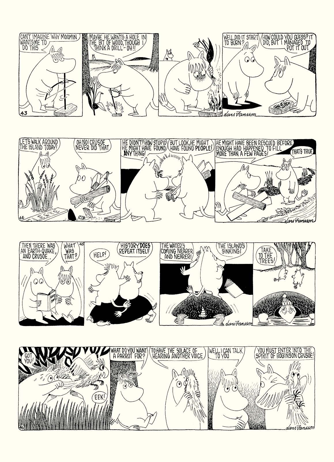 Moomin: The Complete Lars Jansson Comic Strip issue TPB 8 - Page 16