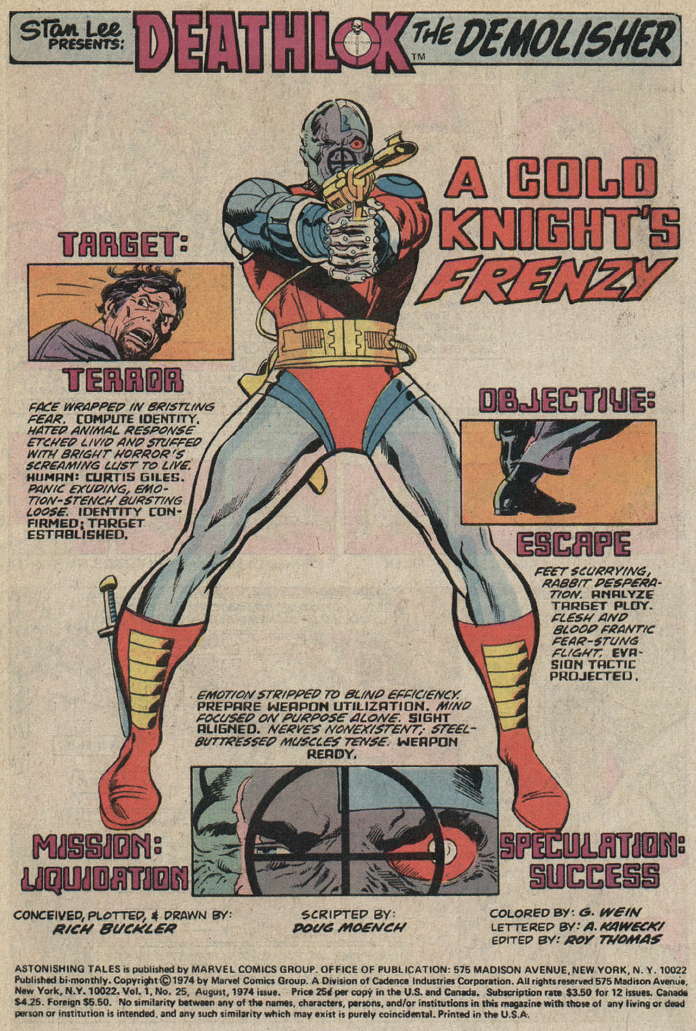 Read online Astonishing Tales (1970) comic -  Issue #25 - 2