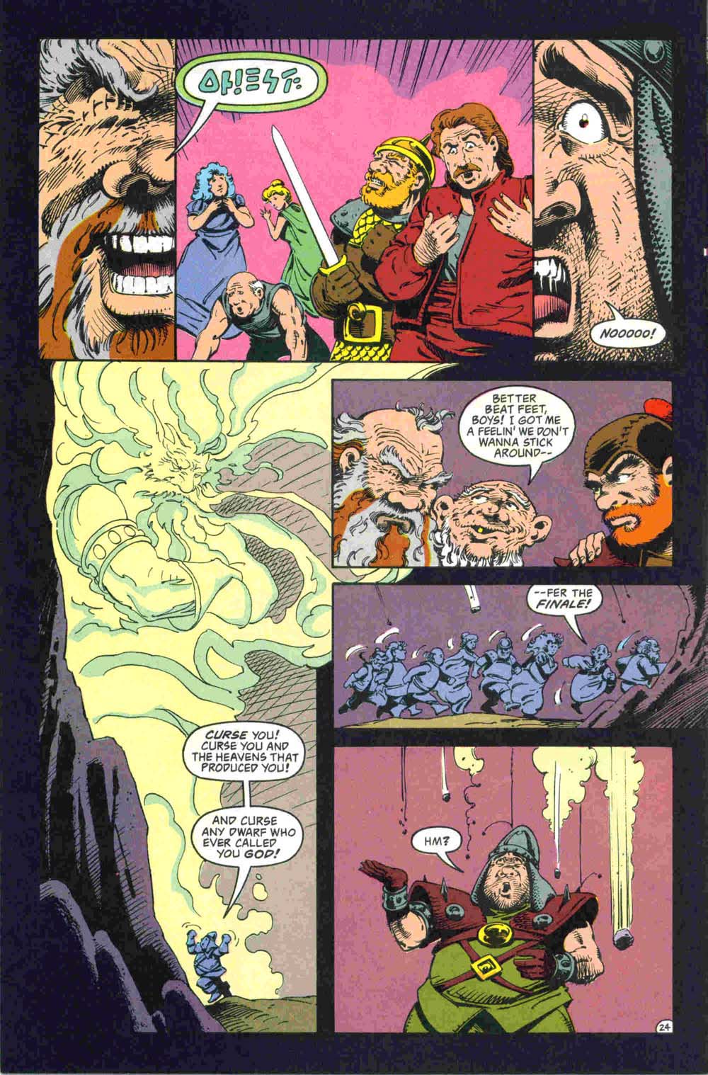 Read online Advanced Dungeons & Dragons comic -  Issue #32 - 25