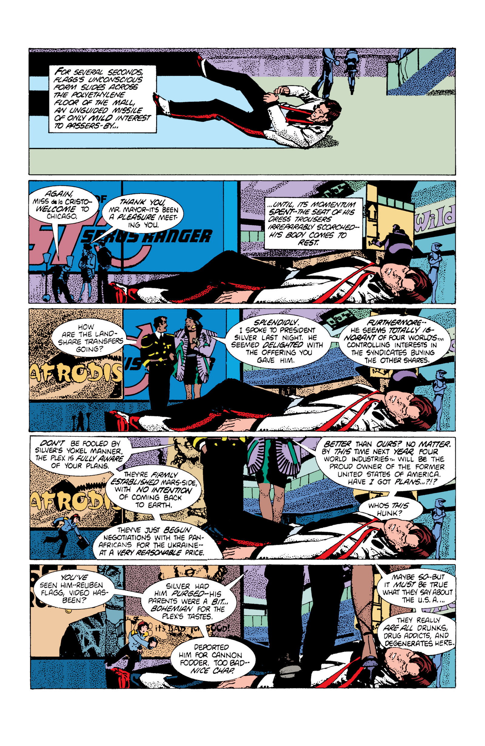 Read online American Flagg! comic -  Issue # _Definitive Collection (Part 1) - 70