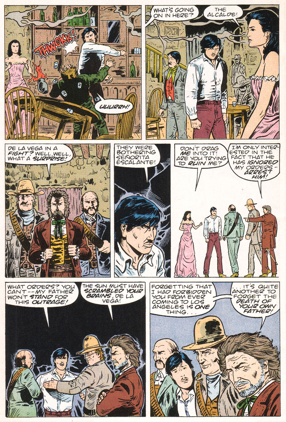 Read online Zorro (1990) comic -  Issue #12 - 22