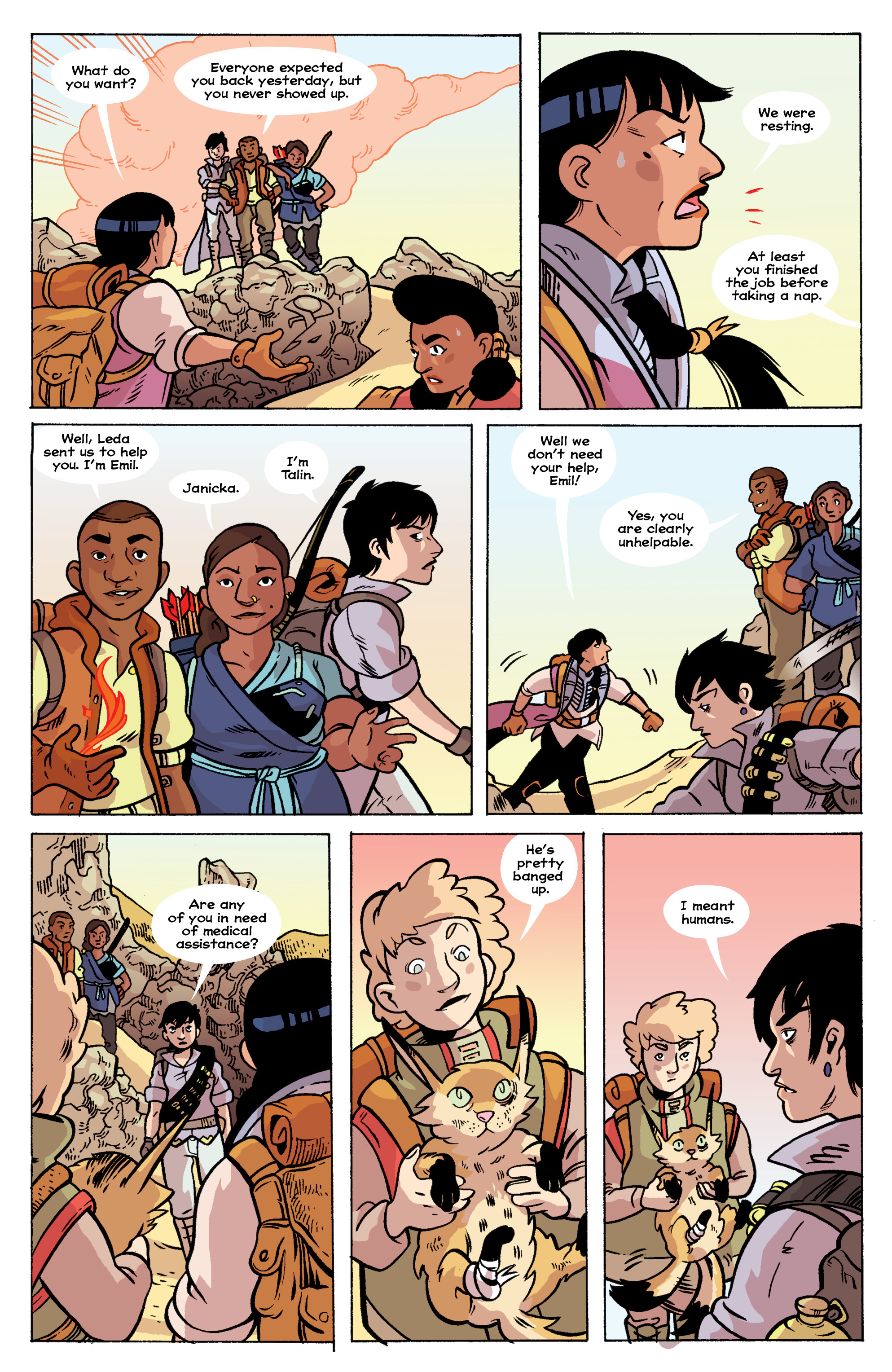 Read online The Castoffs comic -  Issue #5 - 11