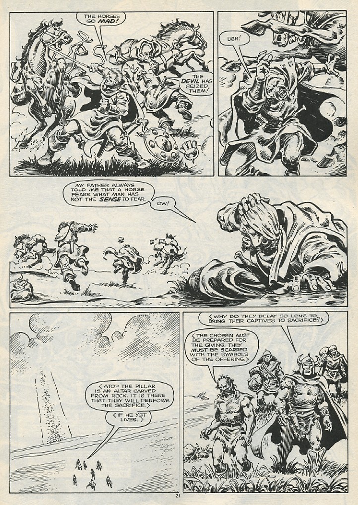 The Savage Sword Of Conan issue 178 - Page 23