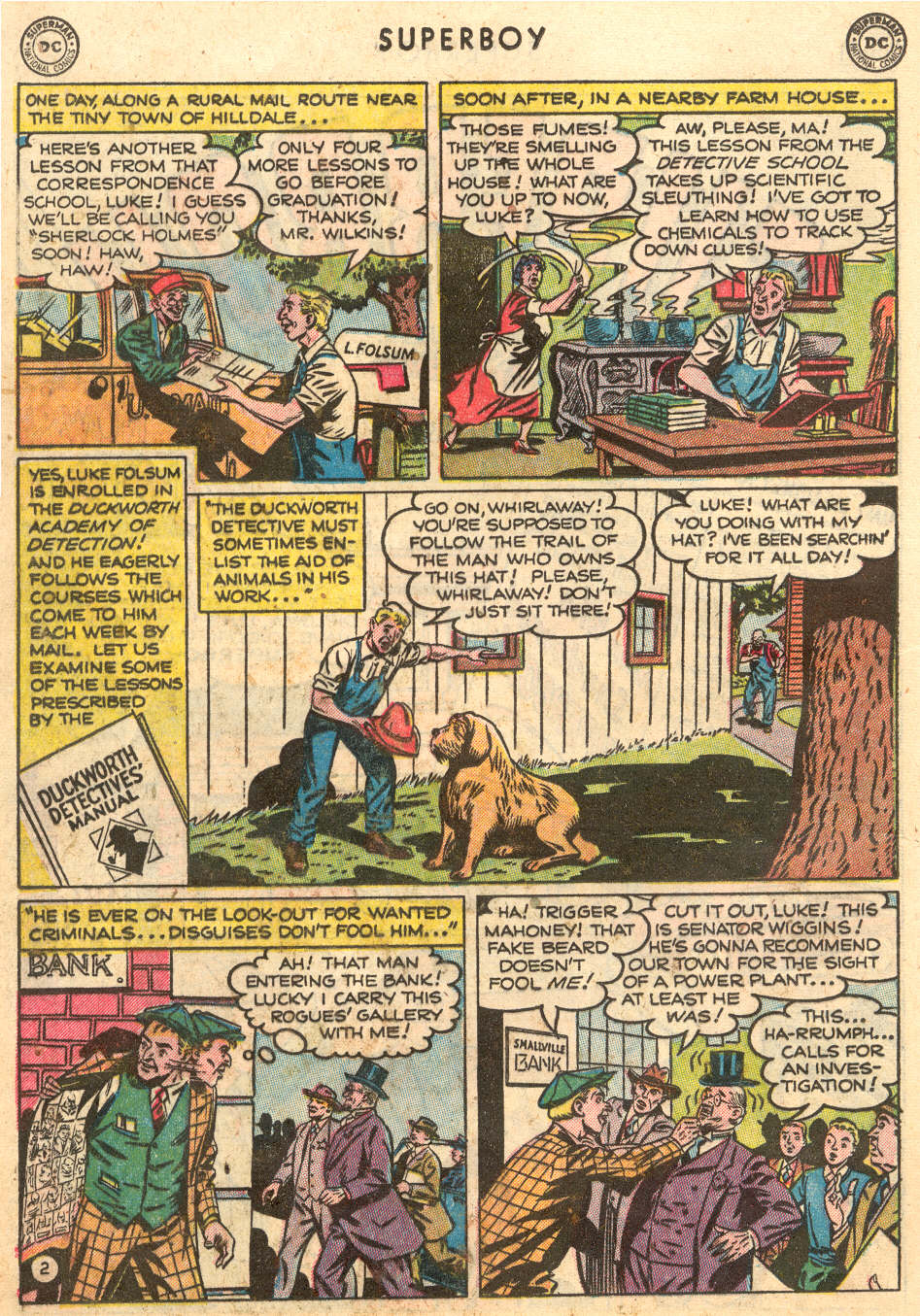 Read online Superboy (1949) comic -  Issue #17 - 16