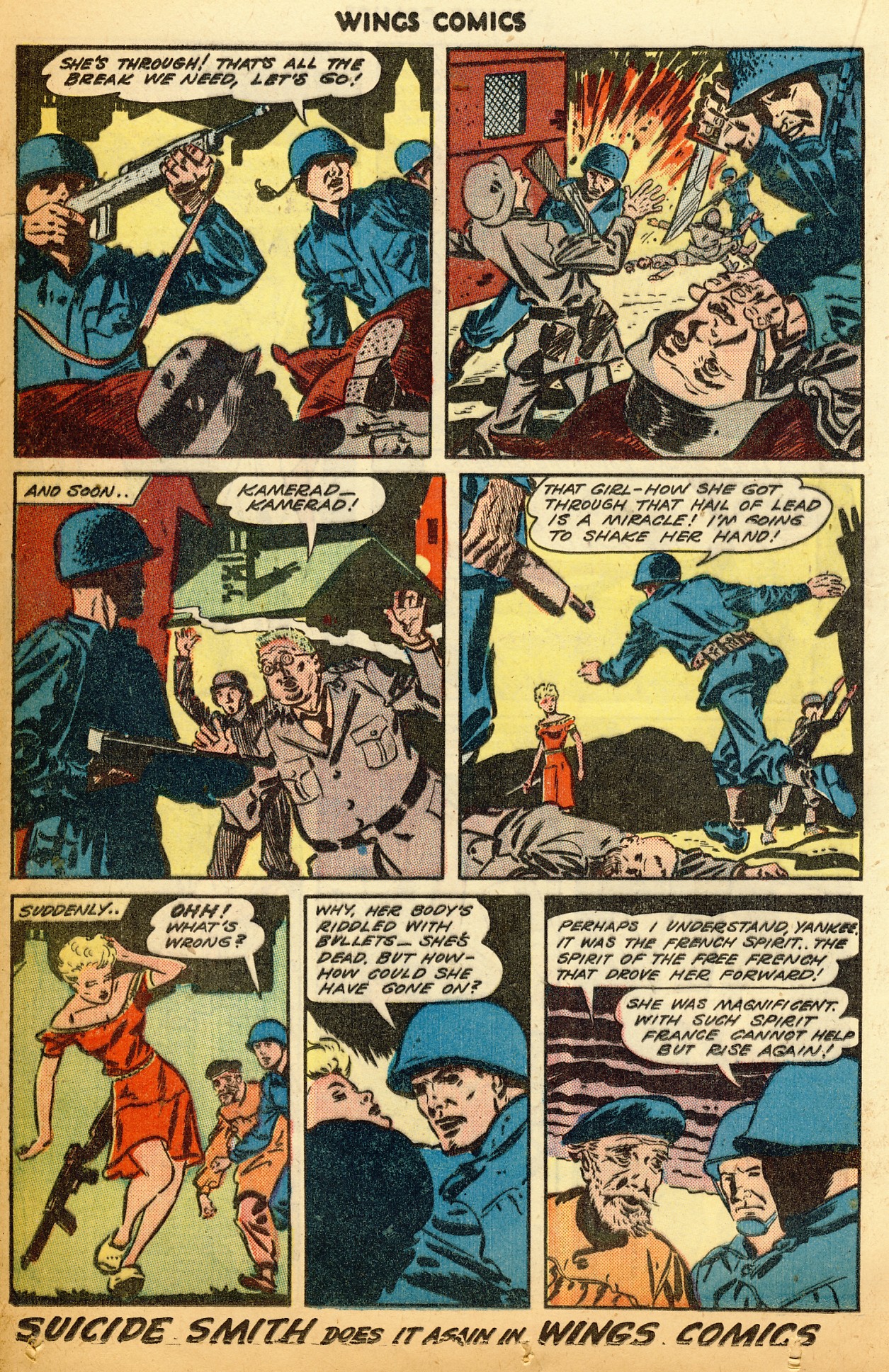 Read online Wings Comics comic -  Issue #52 - 28