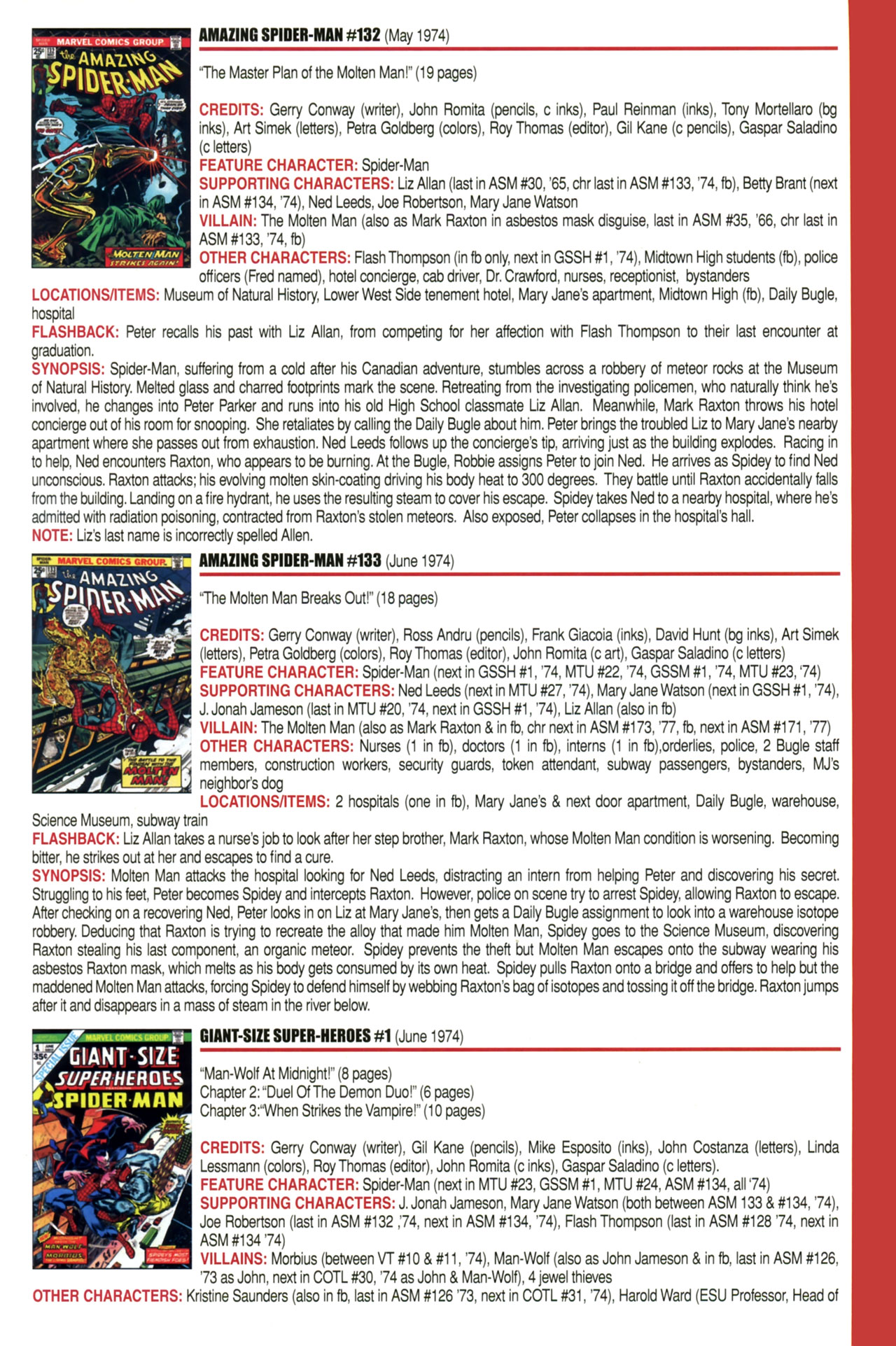 Read online Official Index to the Marvel Universe comic -  Issue #3 - 15