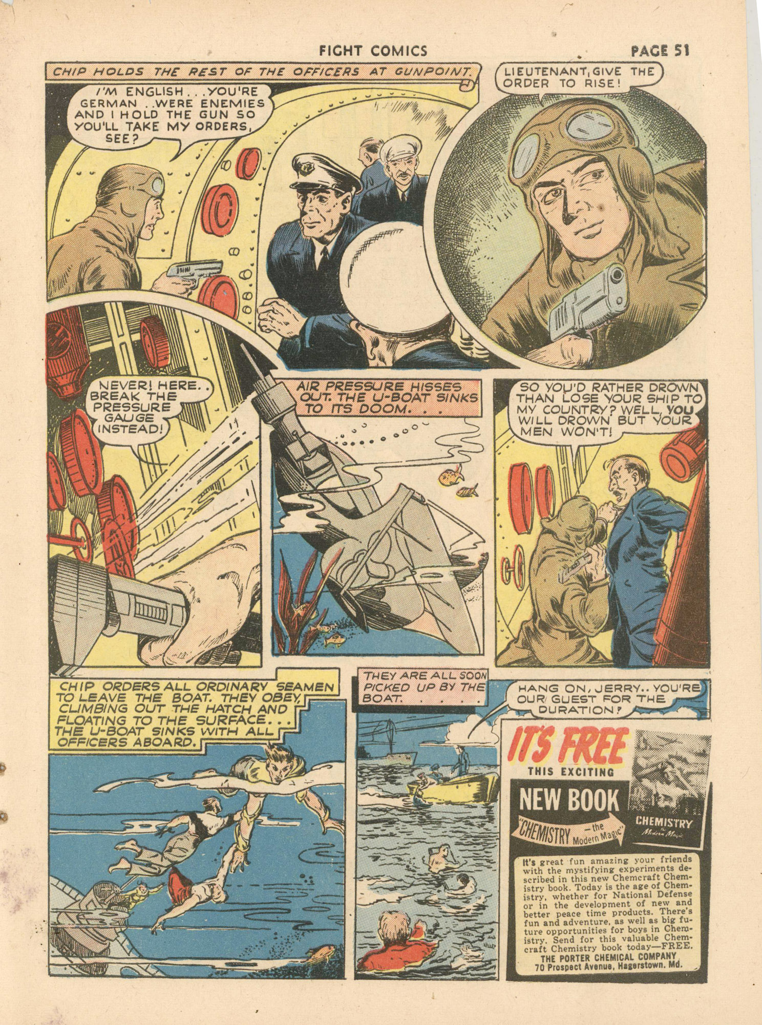 Read online Fight Comics comic -  Issue #16 - 54