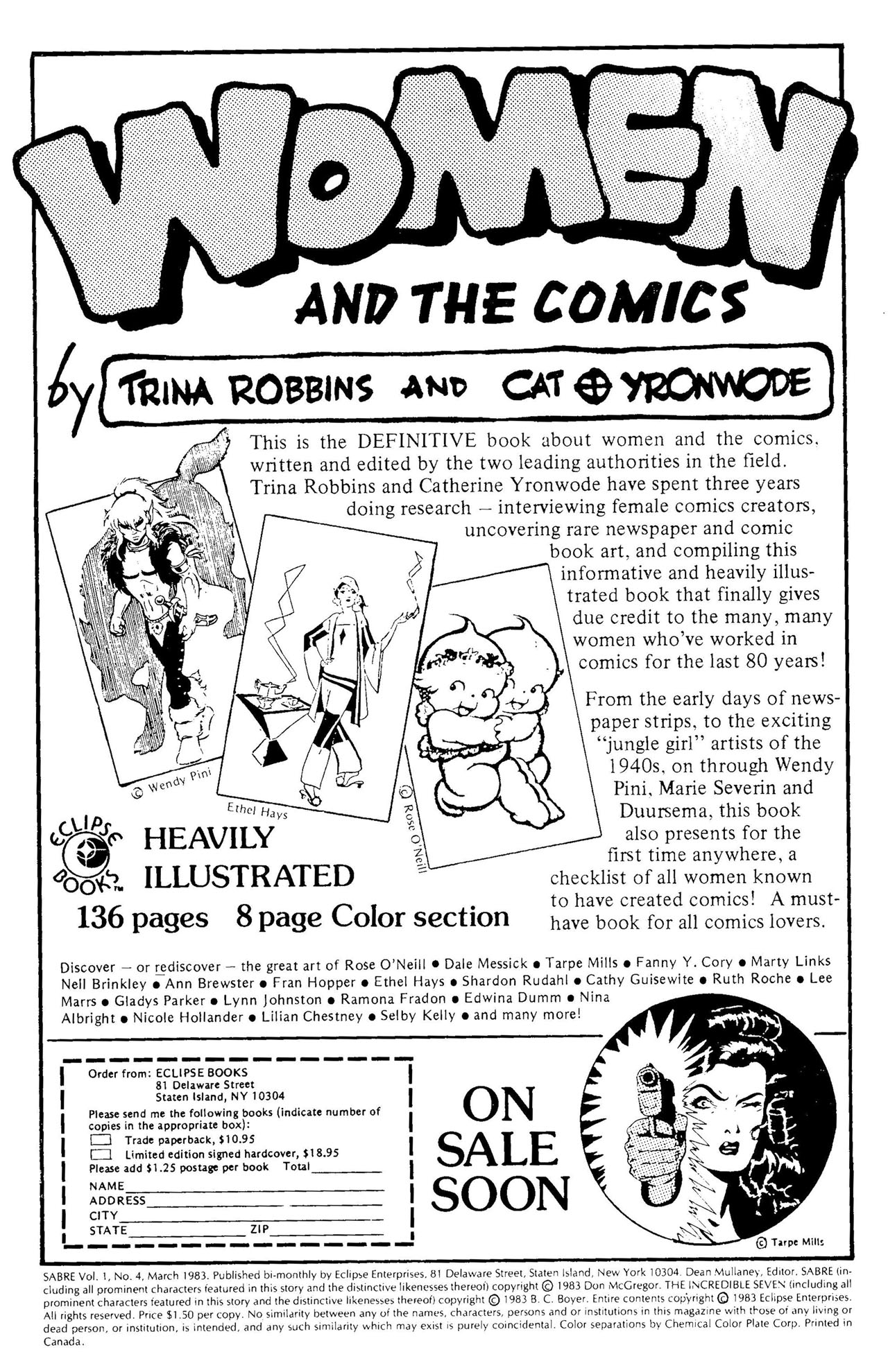 Read online Sabre comic -  Issue #4 - 2