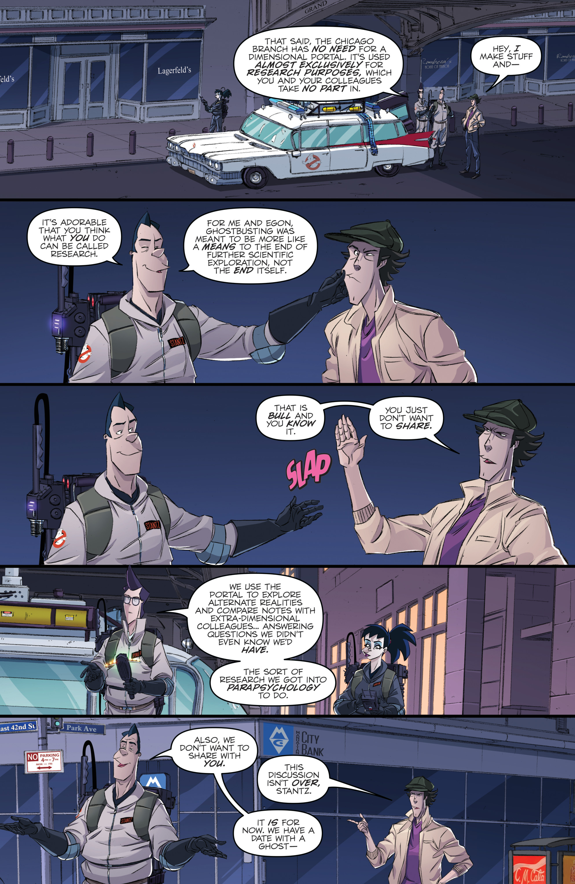 Read online Ghostbusters: Crossing Over comic -  Issue # _TPB - 18