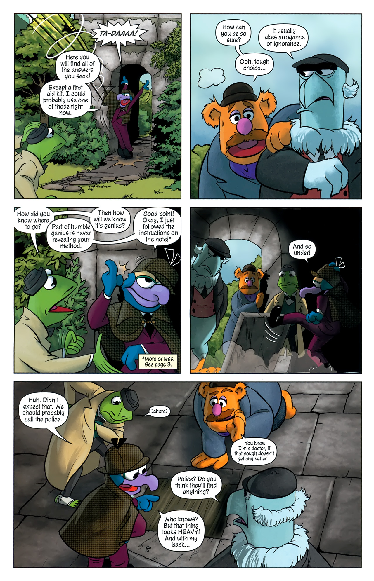 Read online Muppet Sherlock Holmes comic -  Issue #4 - 16
