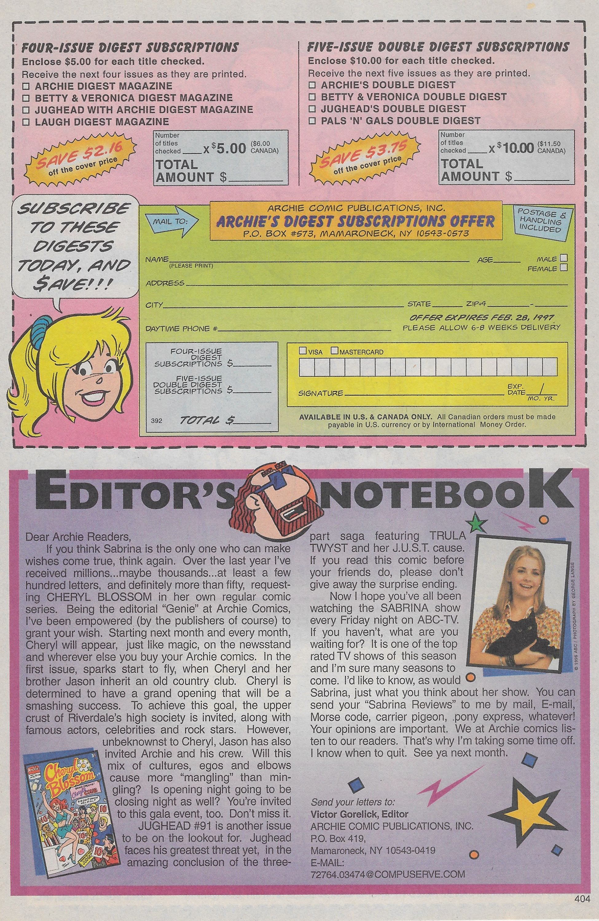 Read online Archie's Pal Jughead Comics comic -  Issue #90 - 18