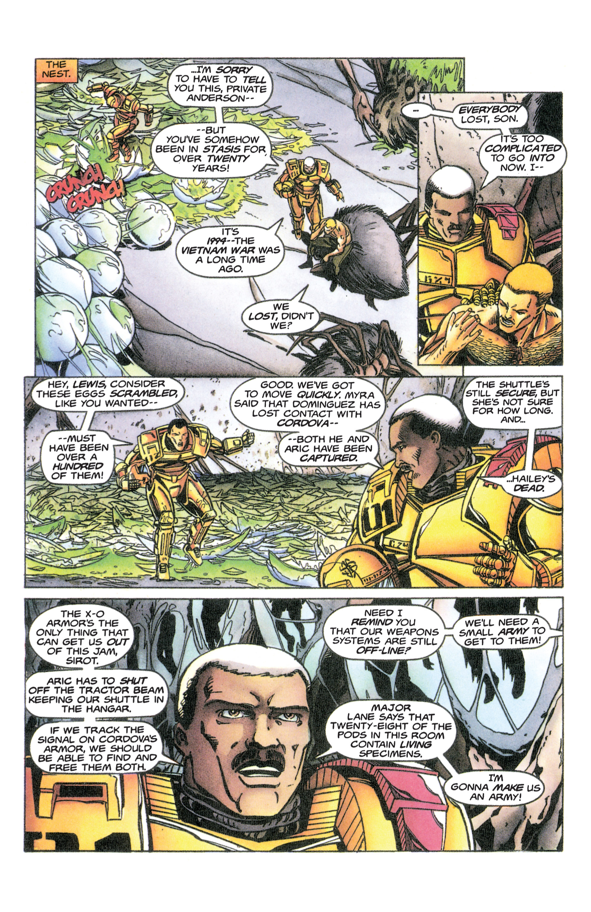 Read online Armorines comic -  Issue #7 - 13