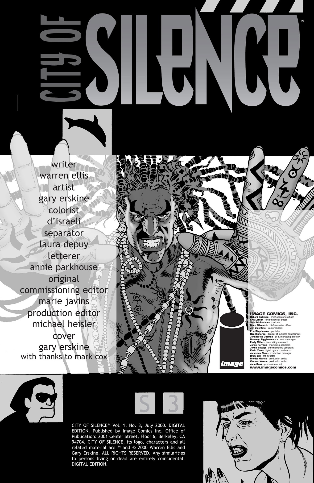 Read online City of Silence comic -  Issue #3 - 2