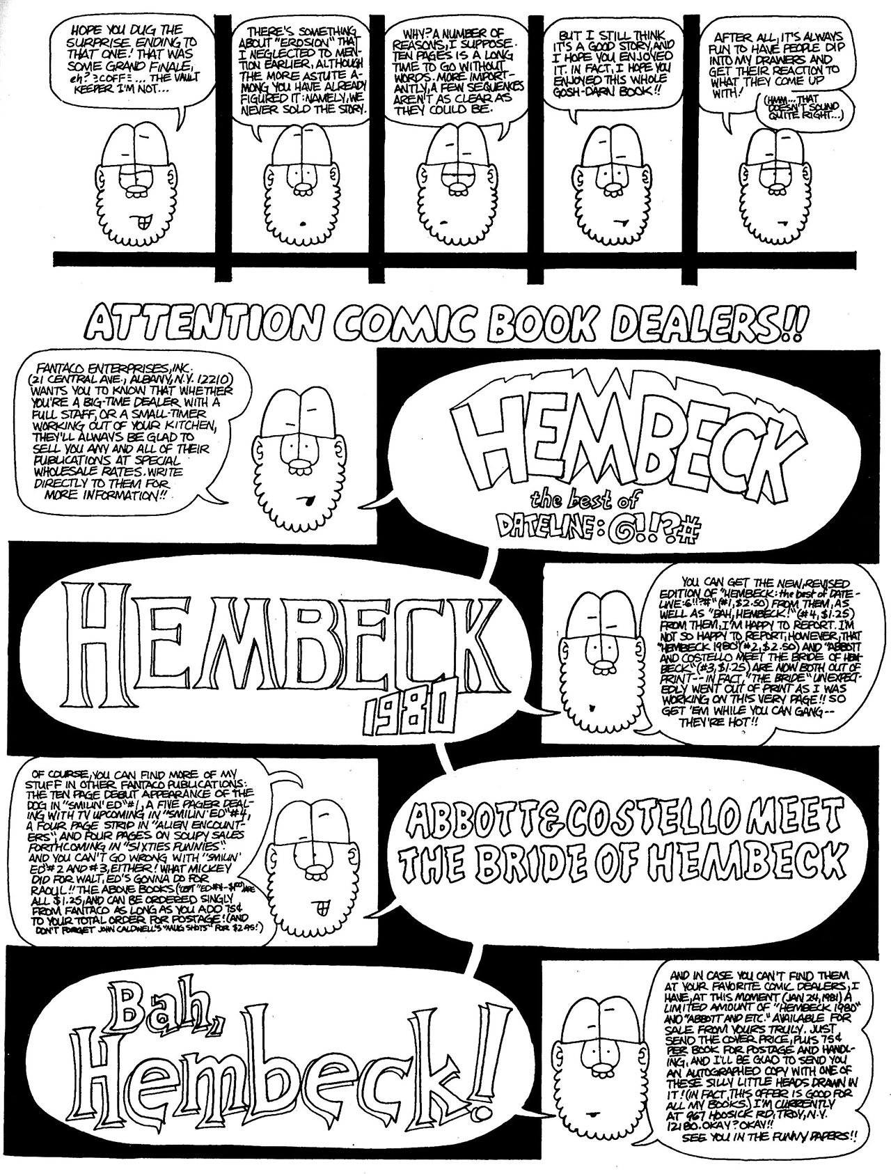 Read online The Nearly Complete Essential Hembeck Archives Omnibus comic -  Issue # TPB (Part 3) - 35