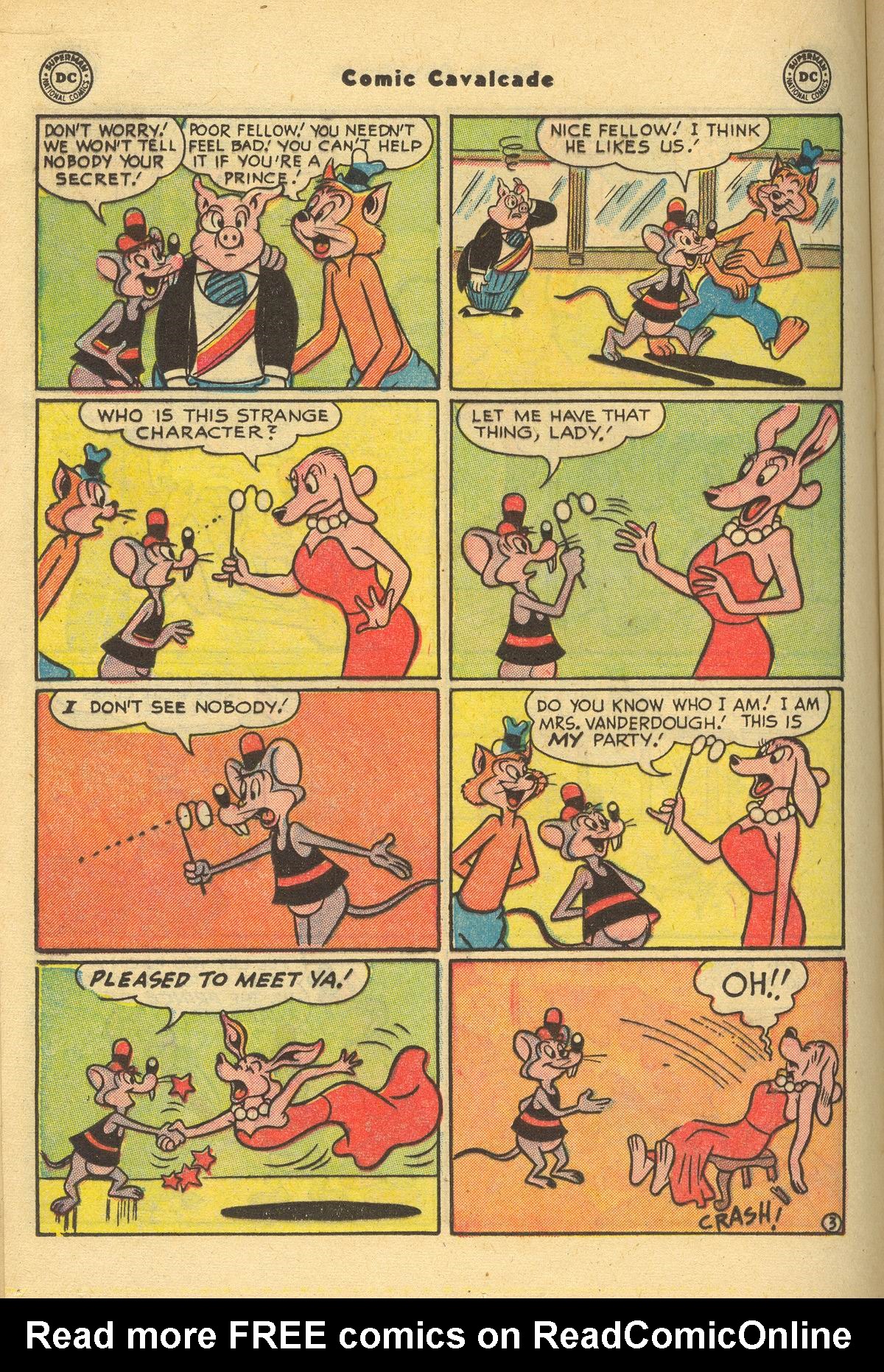 Read online Comic Cavalcade comic -  Issue #52 - 30