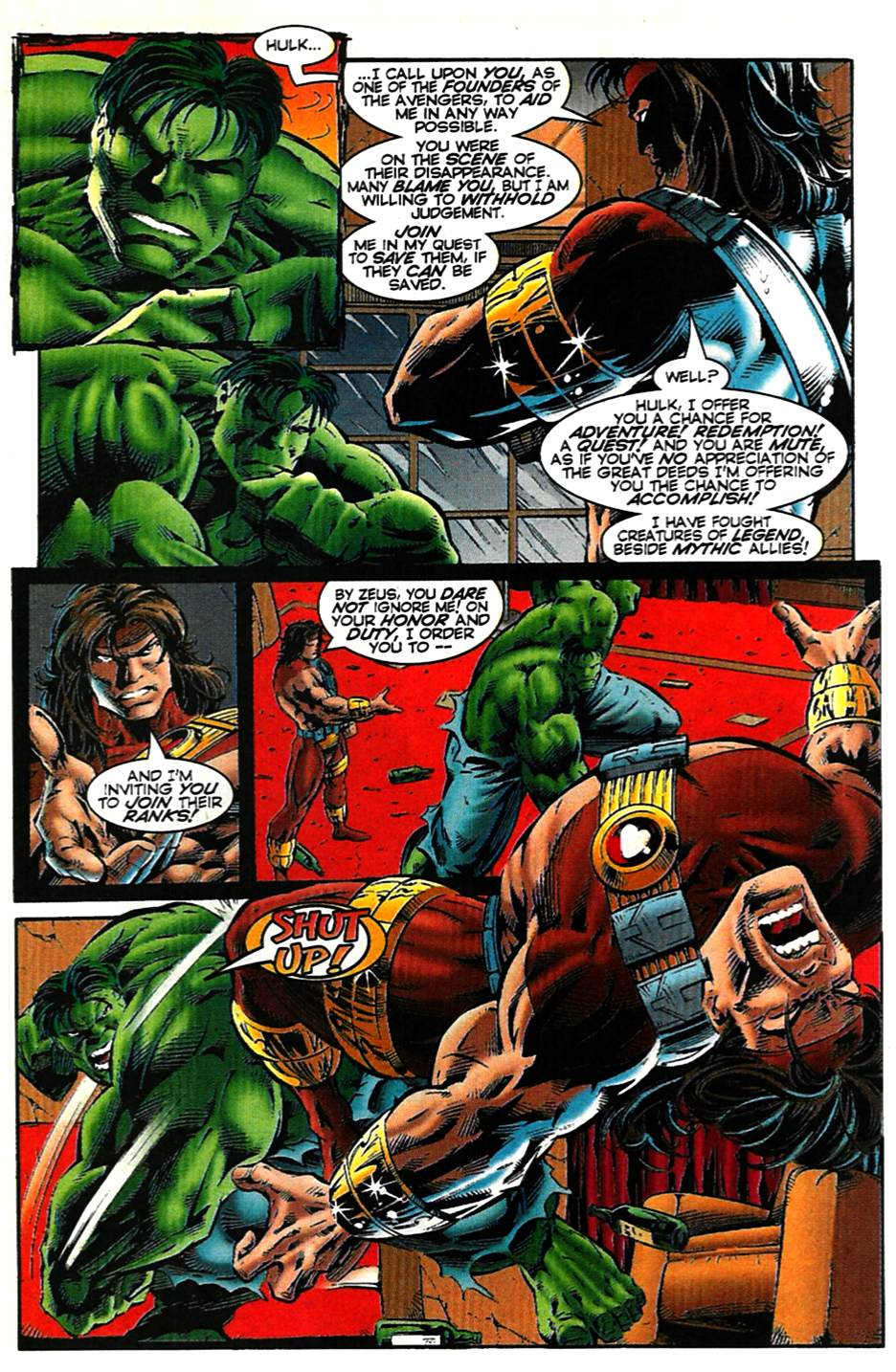Incredible Hulk: Hercules Unleashed issue Full - Page 19