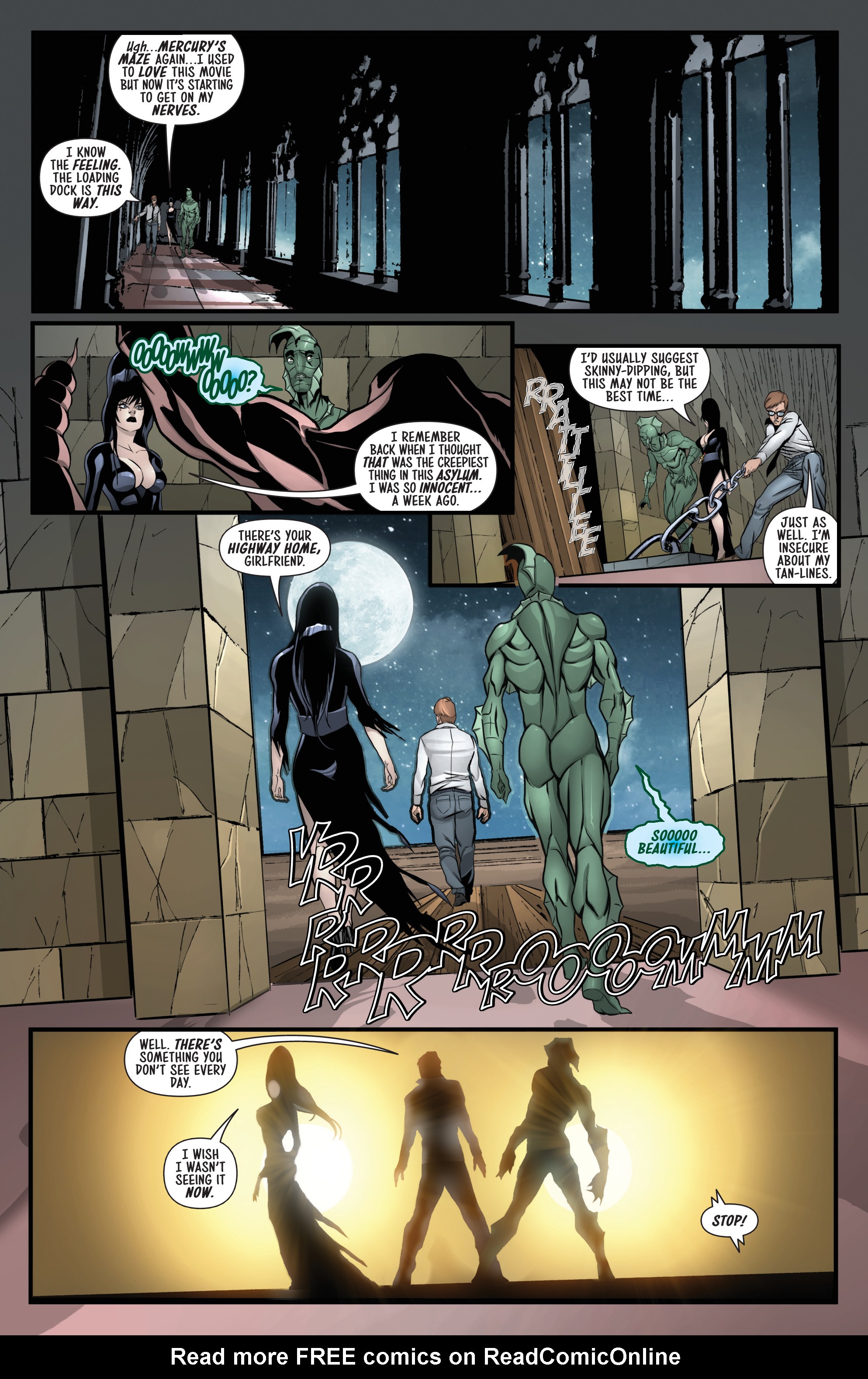 Read online Elvira: The Shape of Elvira comic -  Issue #4 - 16