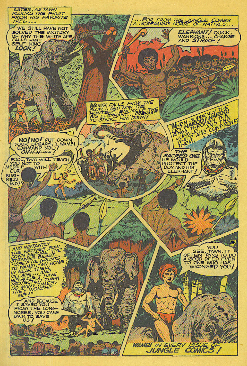 Read online Jungle Comics comic -  Issue #156 - 16